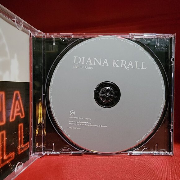 Diana Krall – Live In Paris (2002) CD - Picture 3 of 4